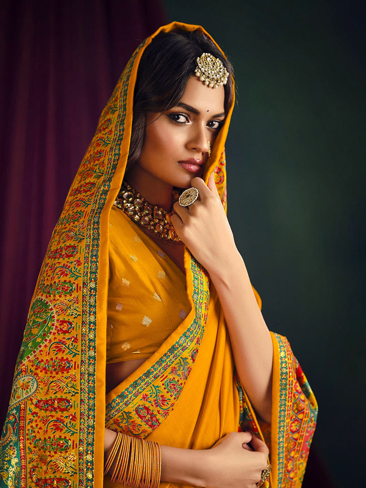 Printed Art Silk Saree