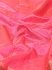 Plain Zari Border Handloom Saree