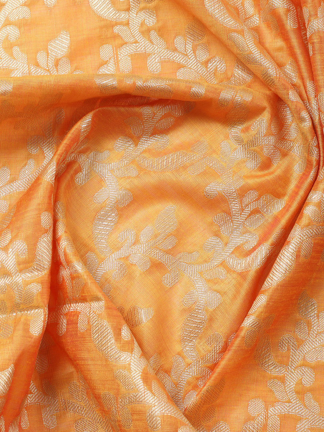 Banarasi Chanderi Unstitched Suit With Pant &amp; Dupatta