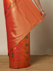 Woven Design Kanjivaram Saree