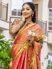 Woven Design Art Silk Saree