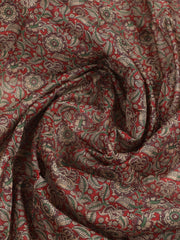 Embroidered Tussar Unstitched Suit With Dupatta