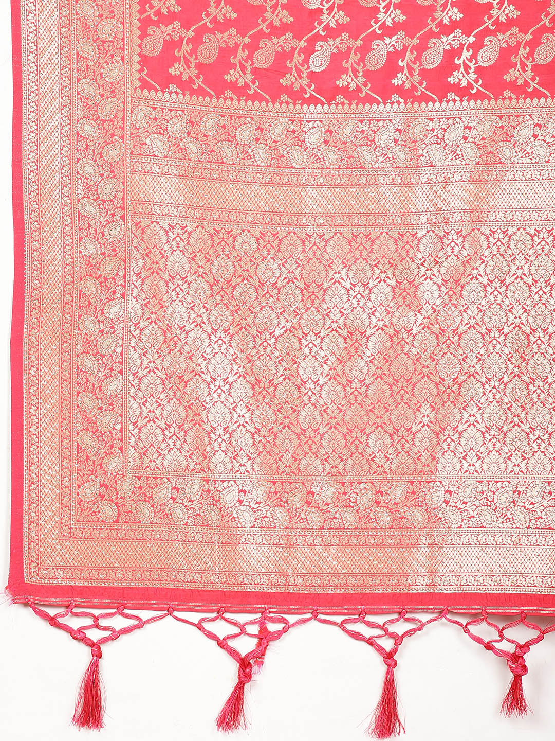 Stone Work Banarasi Woven Saree