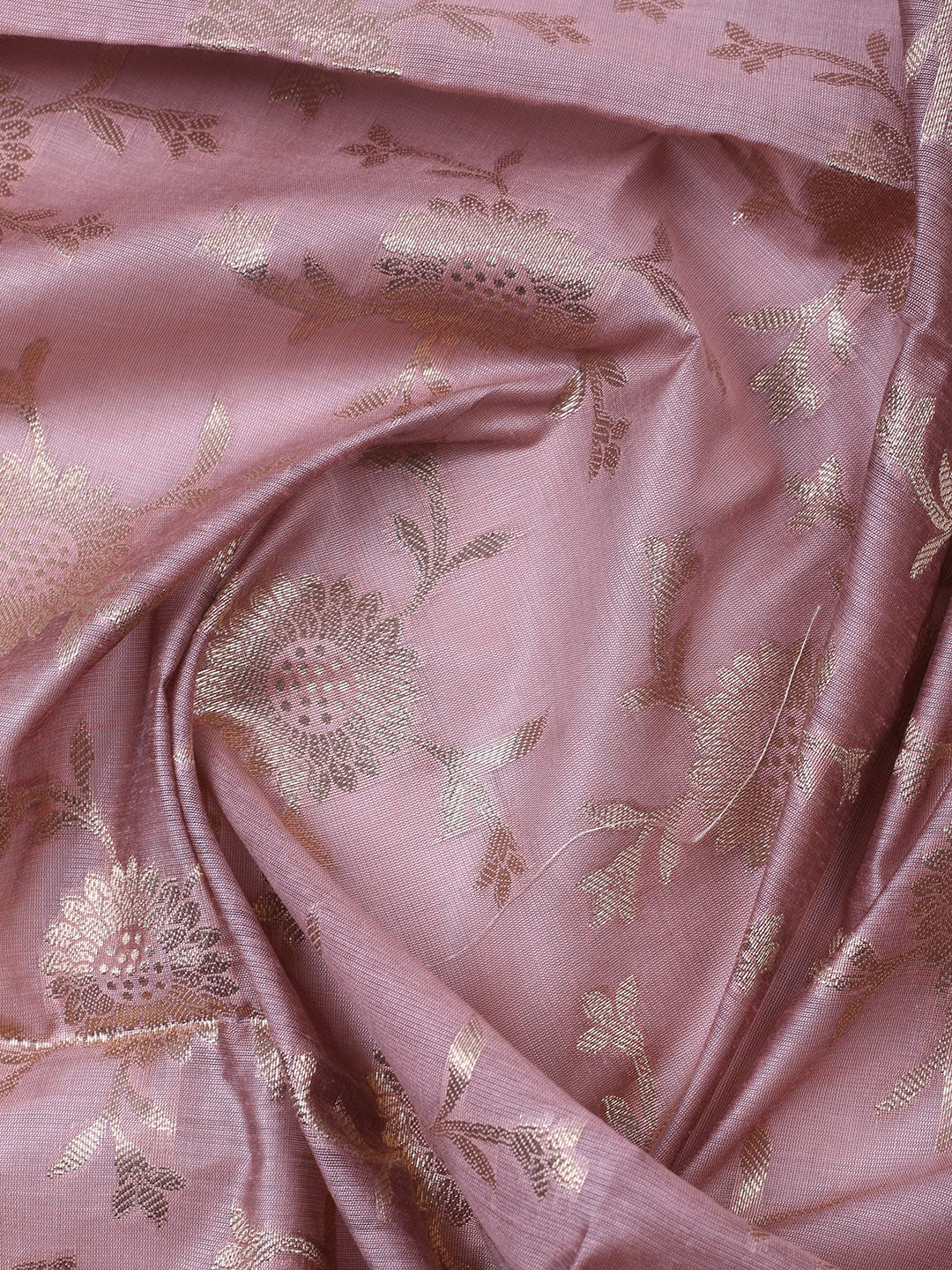 Woven Design Chanderi Unstitched Suit With Pant &amp; Dupatta