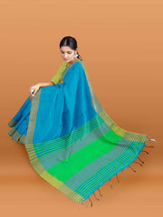 Zari Border Woven Art Silk Saree