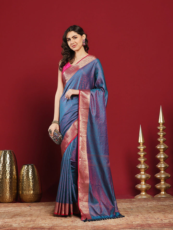 Woven Design Art Silk Saree