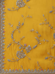 Sequence Embroidered Organza Saree