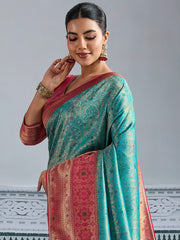 Woven Design Art Silk Saree