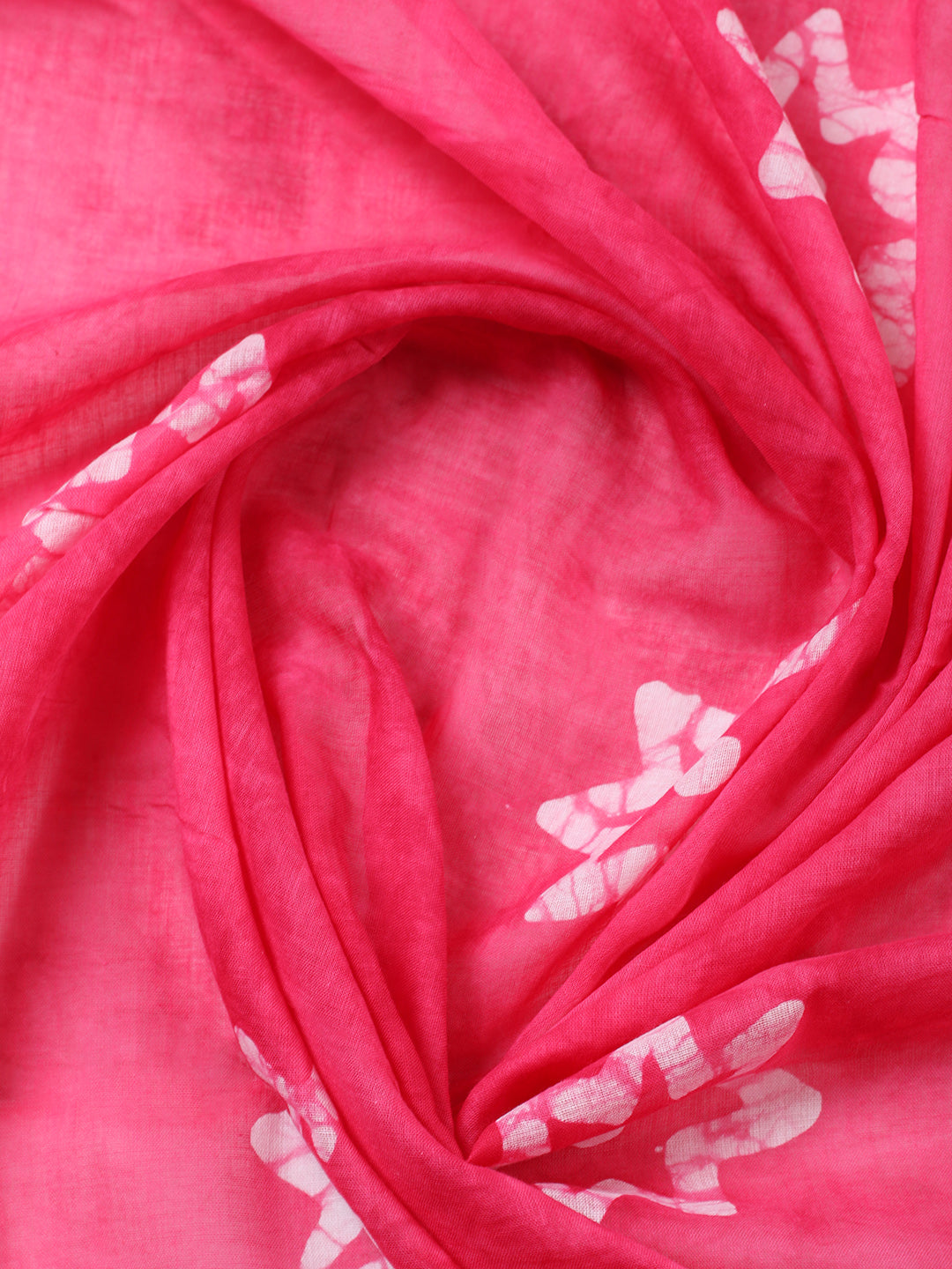 Embroidered Cotton Blend Unstitched Suit With Pant &amp; Dupatta