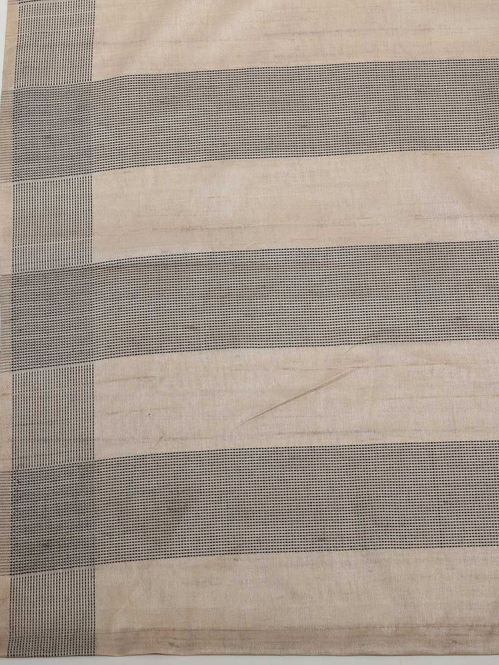 Printed Tussar Saree