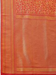 Zari Jaal Woven Handloom Saree