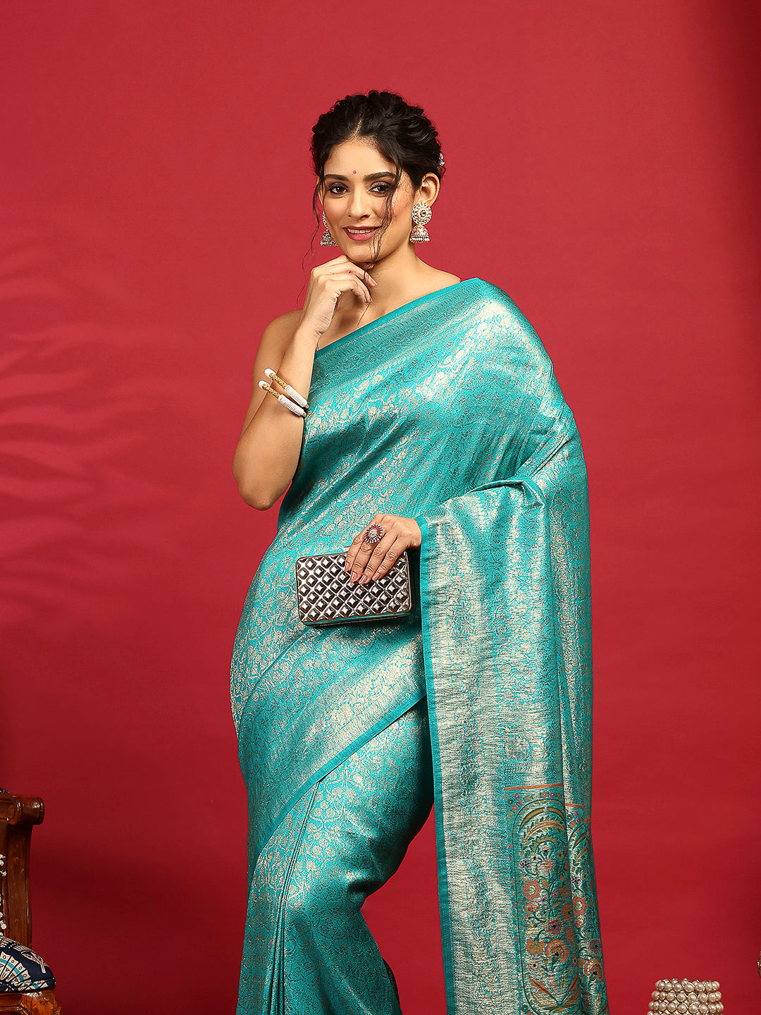 Woven Design Art Silk Saree