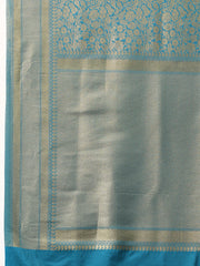 Zari Jaal Woven Handloom Saree