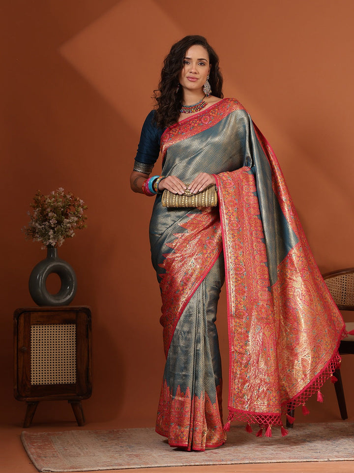 Woven Design Dola Silk Saree