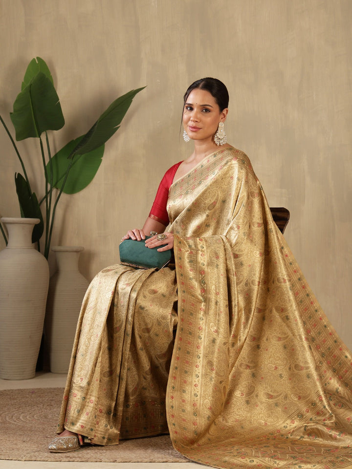 Woven Design Art Silk Saree
