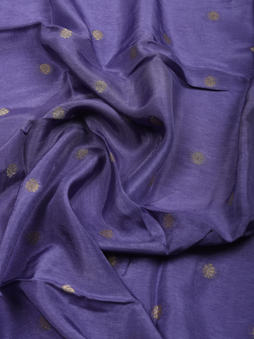 Woven Design Chanderi Unstitched Suit With Pant &amp; Dupatta