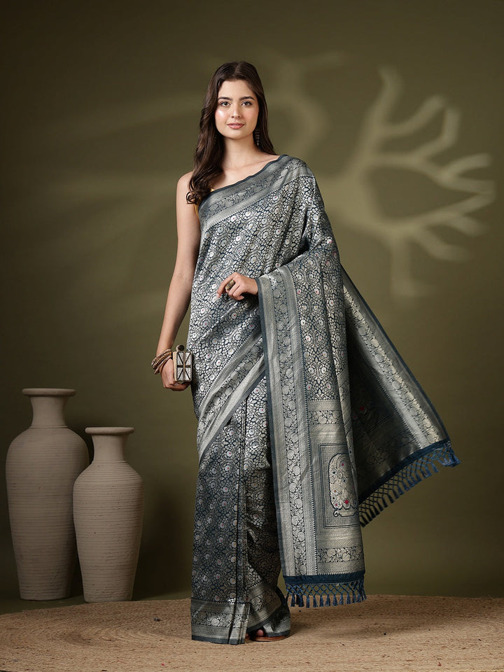 Woven Design Art Silk Saree