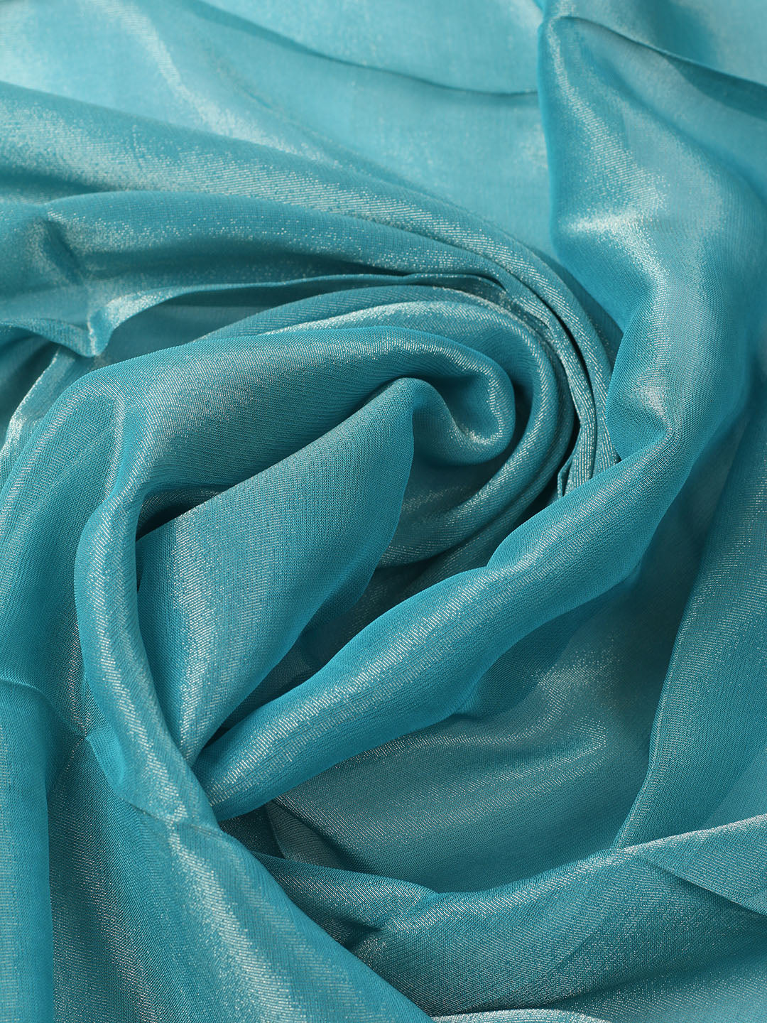 Woven Design Organza Unstitched Suit With Dupatta
