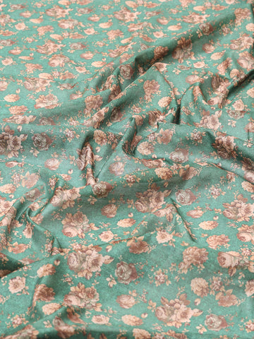 Digital Floral Printed Handloom Saree