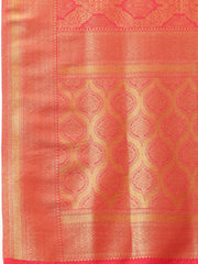 Zari Jaal Woven Handloom Saree