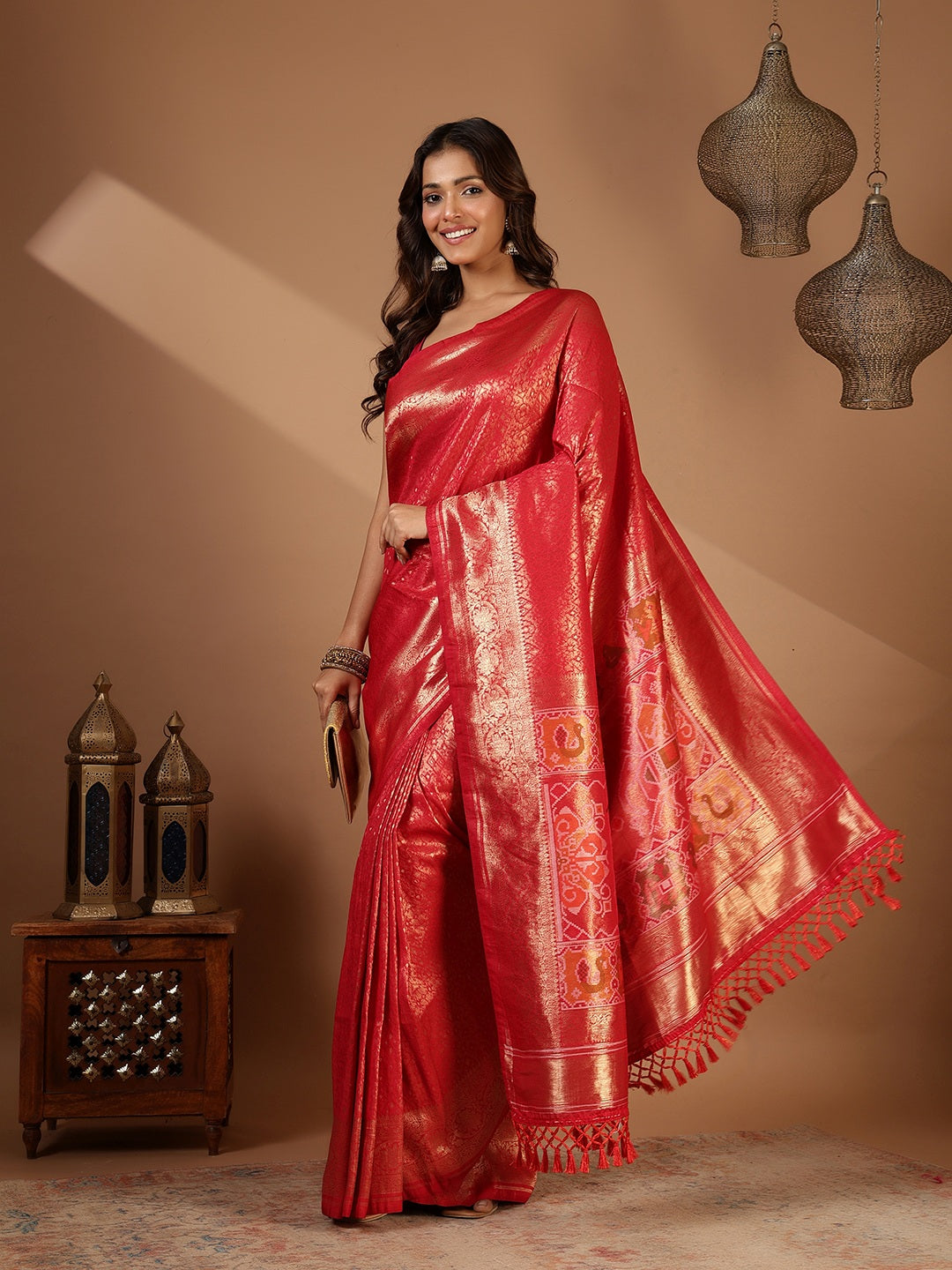 Woven Design Art Silk Saree