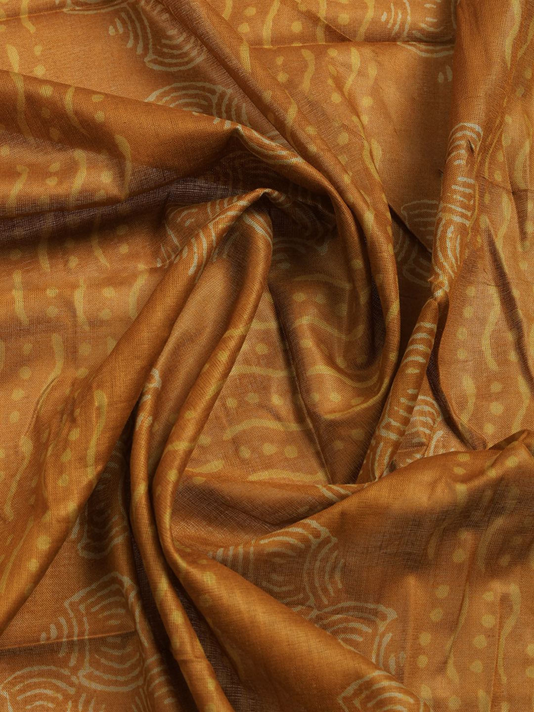 Printed Cotton Blend Unstitched Suit With Pant &amp; Dupatta