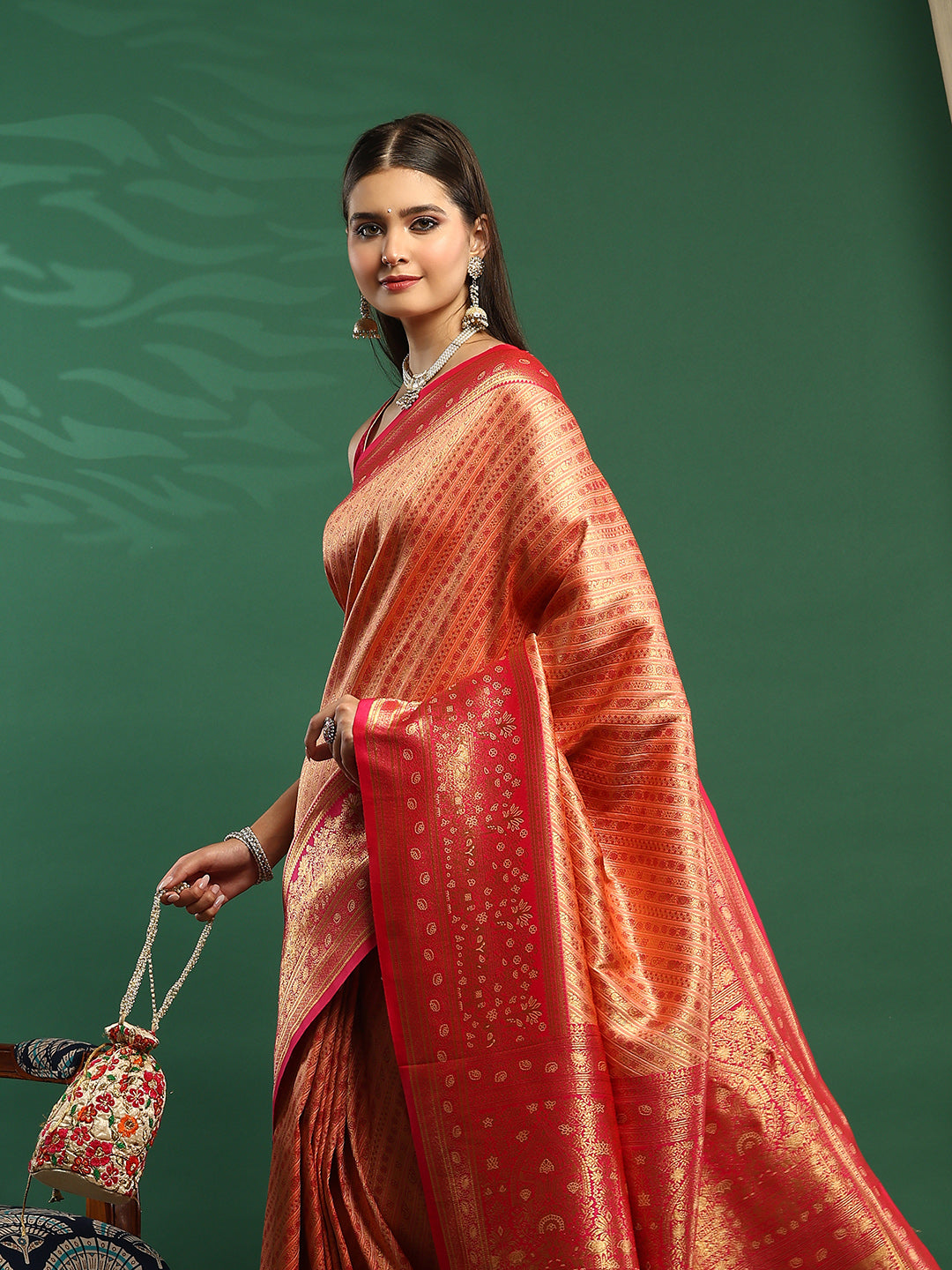 Woven Design Art Silk Saree