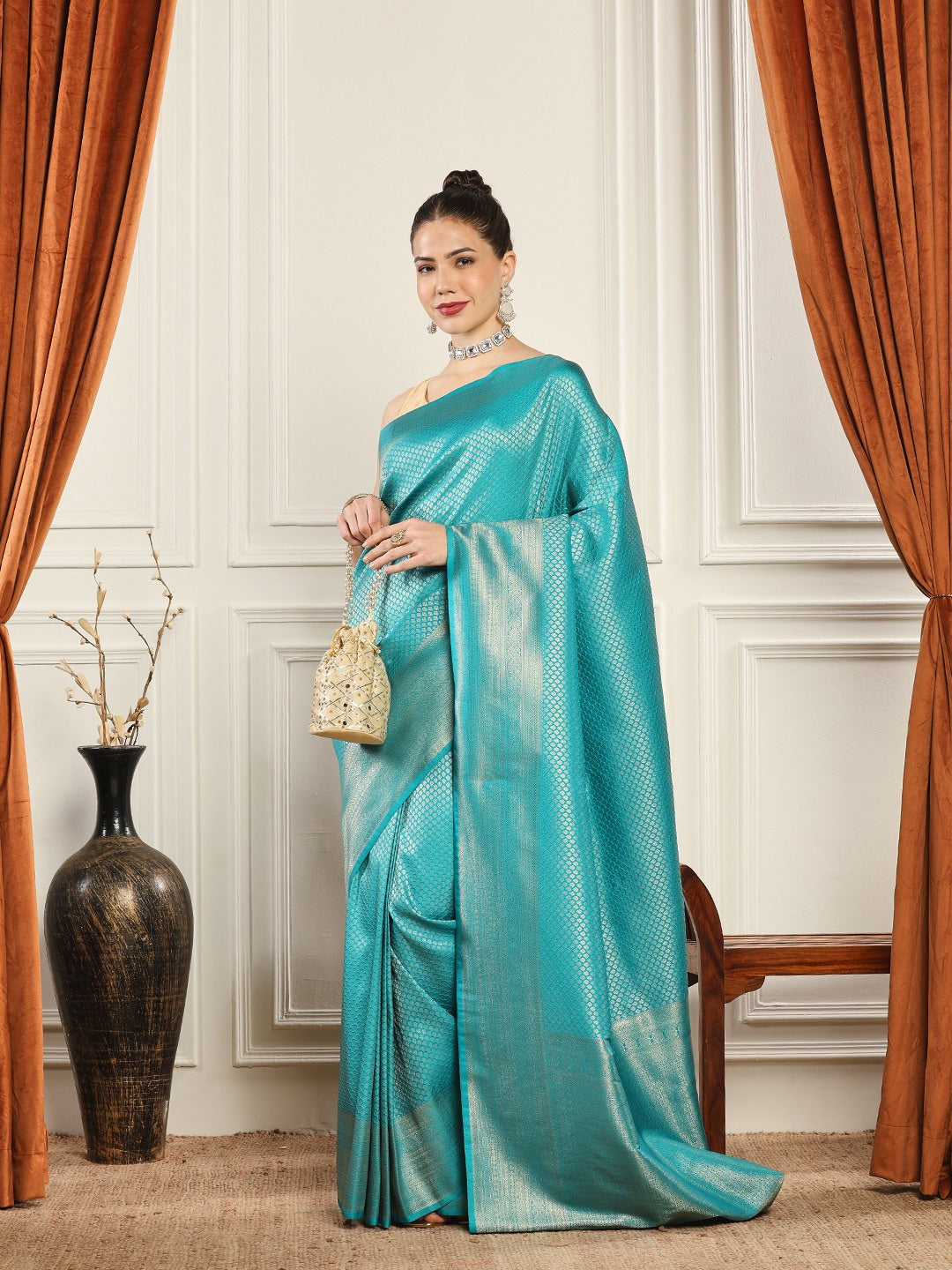 Woven Design Art Silk Saree