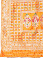 Zari Jaal Embroidery Banarasi Saree