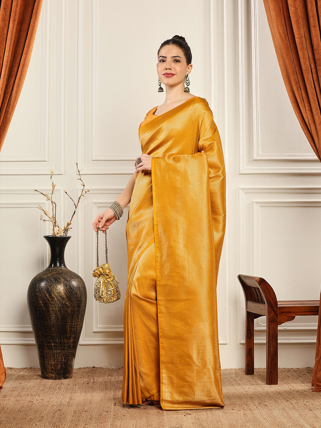 Woven Design Art Silk Saree