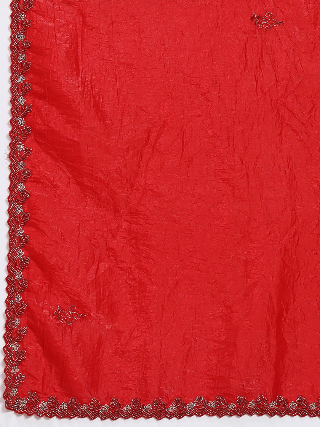 Stone Embroidery Tissue Saree