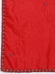 Stone Embroidery Tissue Saree