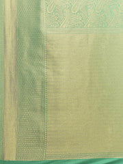 Zari Jaal Brocade Handloom Woven Saree