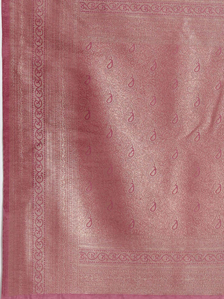 Zari Jaal Art Silk Woven Saree