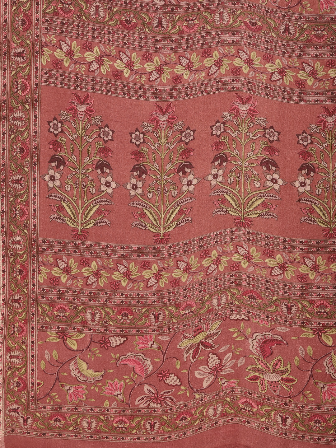Digital Printed Crepe Woven Saree