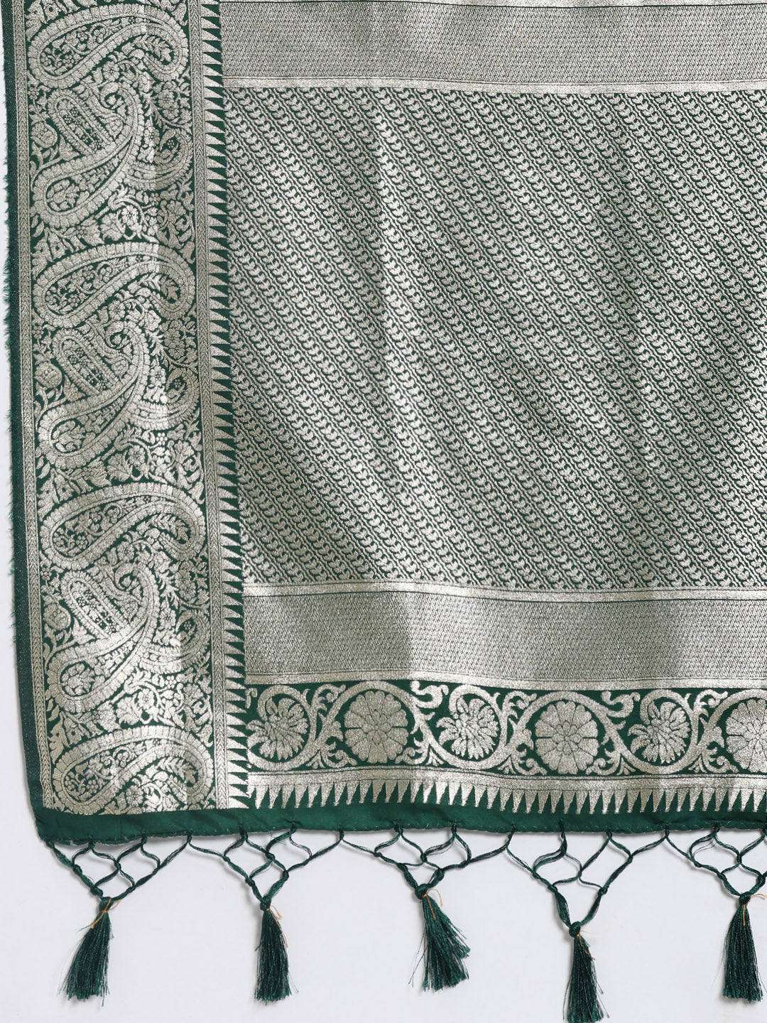 Zari Jaal Art Silk Woven Saree