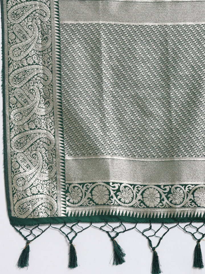 Zari Jaal Art Silk Woven Saree