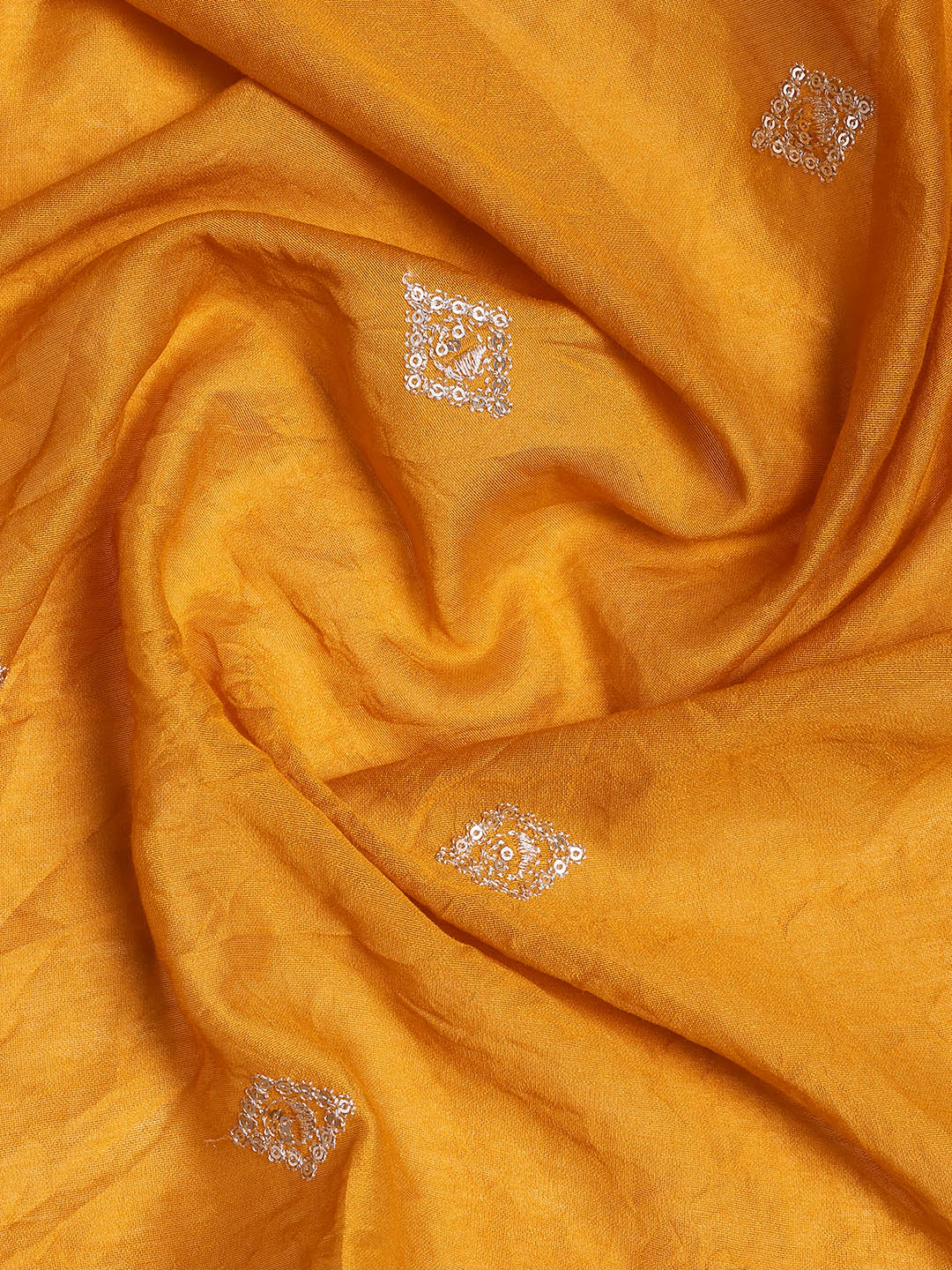 Neck Embroidered Cotton Blend Unstitched Suit With Dupatta