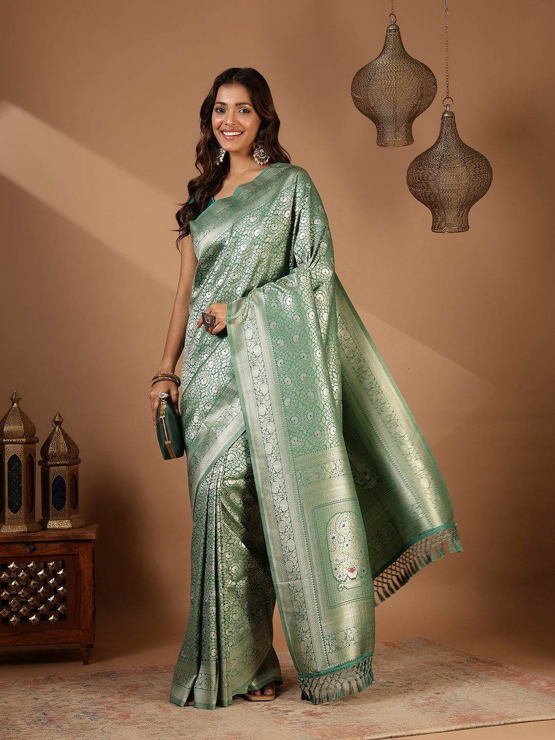 Woven Design Art Silk Saree