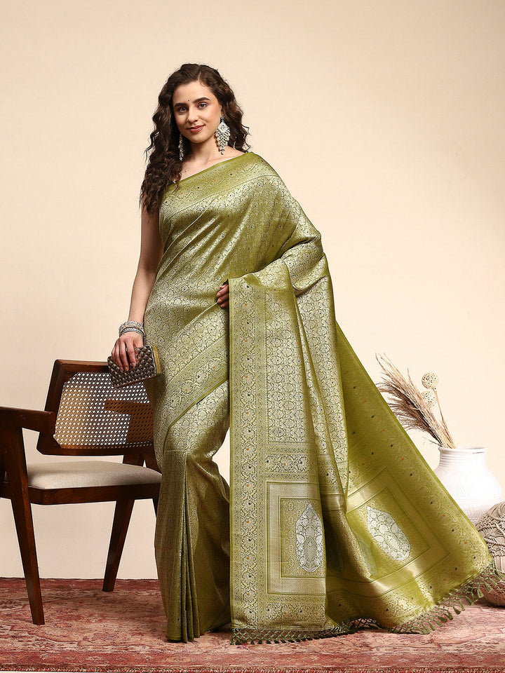 Woven Design Art Silk Saree