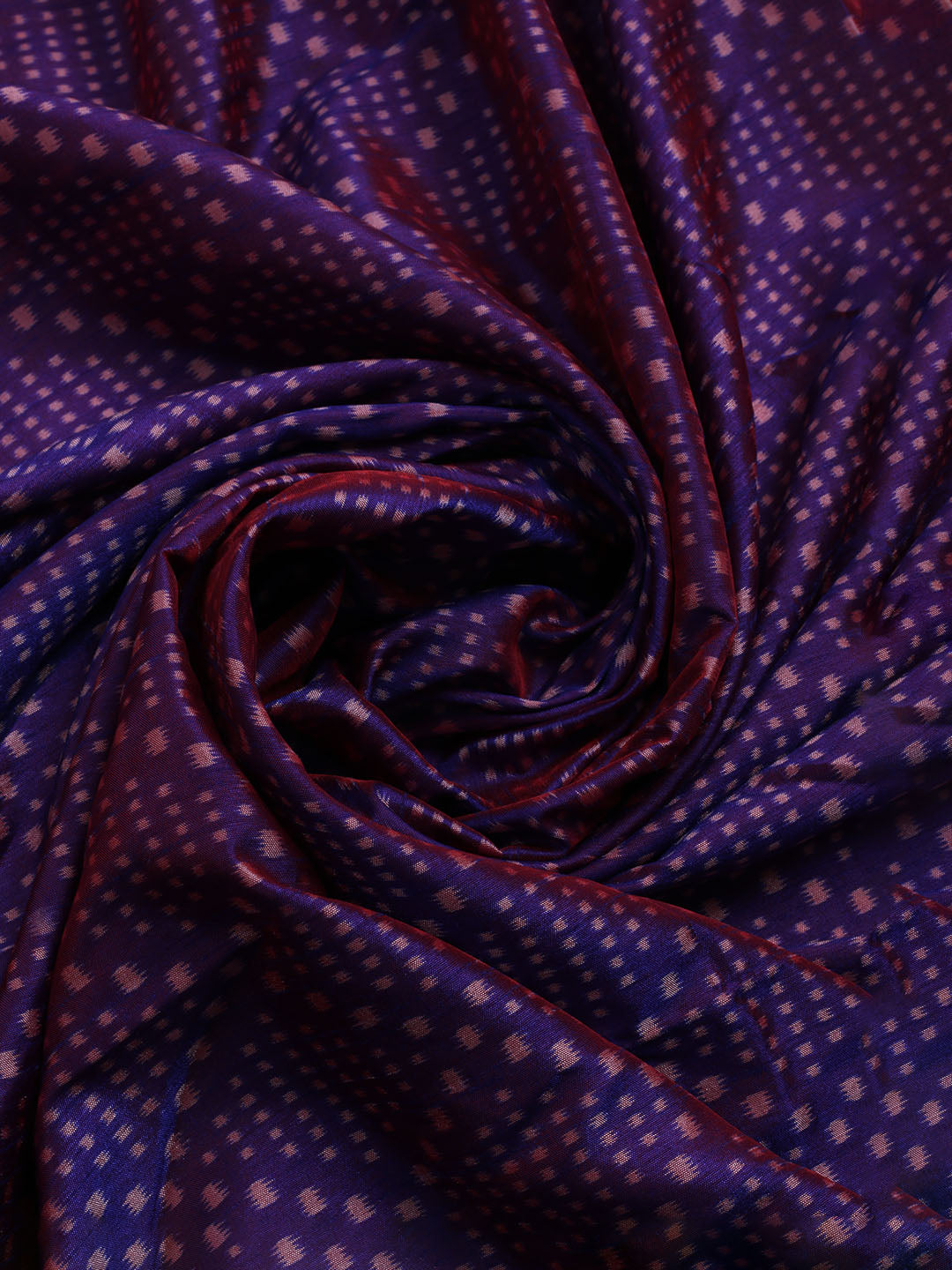 Woven Design Art Silk Unstitched Kurta With Pant &amp; Dupatta
