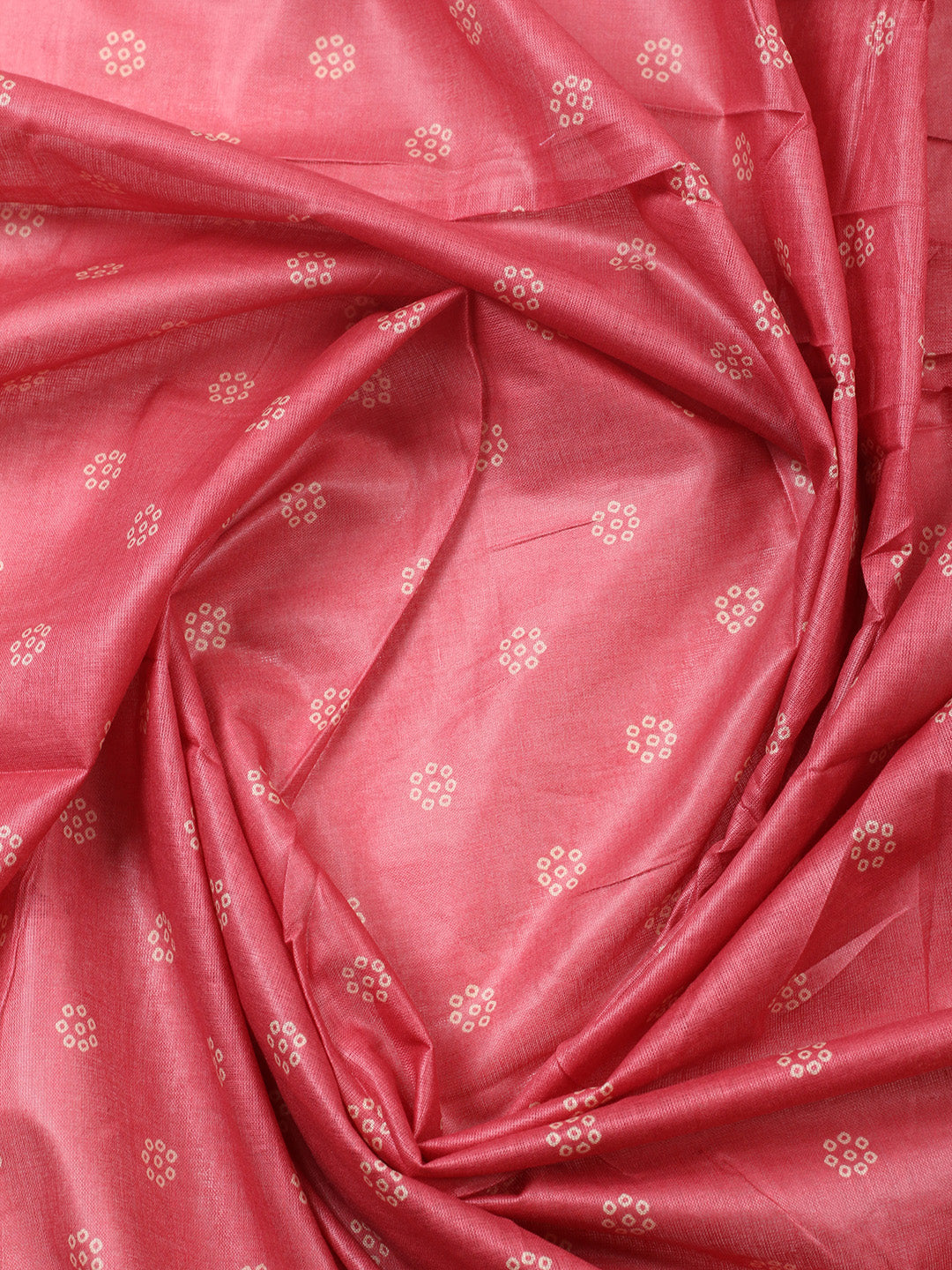 Printed Cotton Blend Unstitched Suit With Pant &amp; Dupatta
