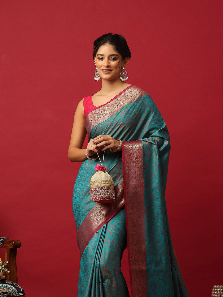 Woven Design Art Silk Saree