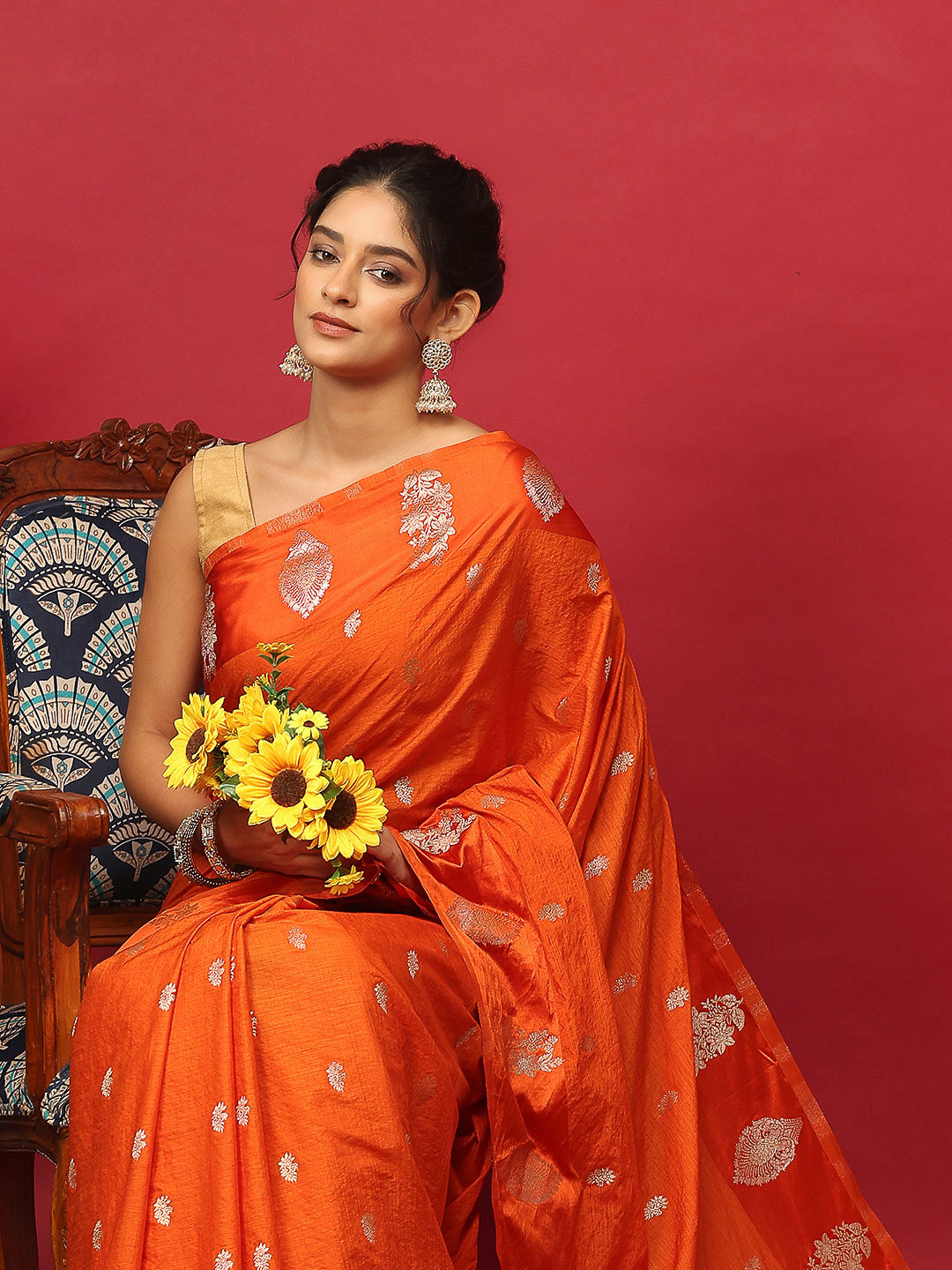Woven Design Art Silk Saree