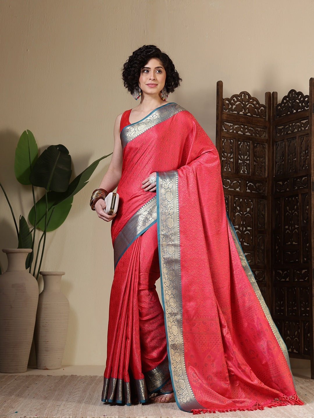 Woven Design Art Silk Saree