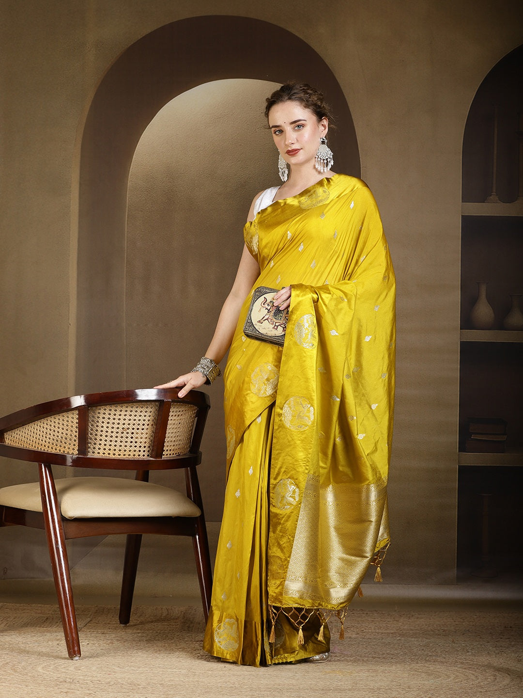 Woven Design Art Silk Saree