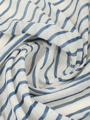 Printed Cotton Blend Unstitched Suit With Pant & Dupatta