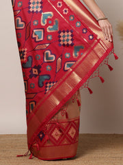 Woven Design Art Silk Saree