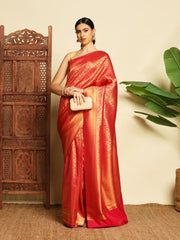 Embroidered Art Silk Saree