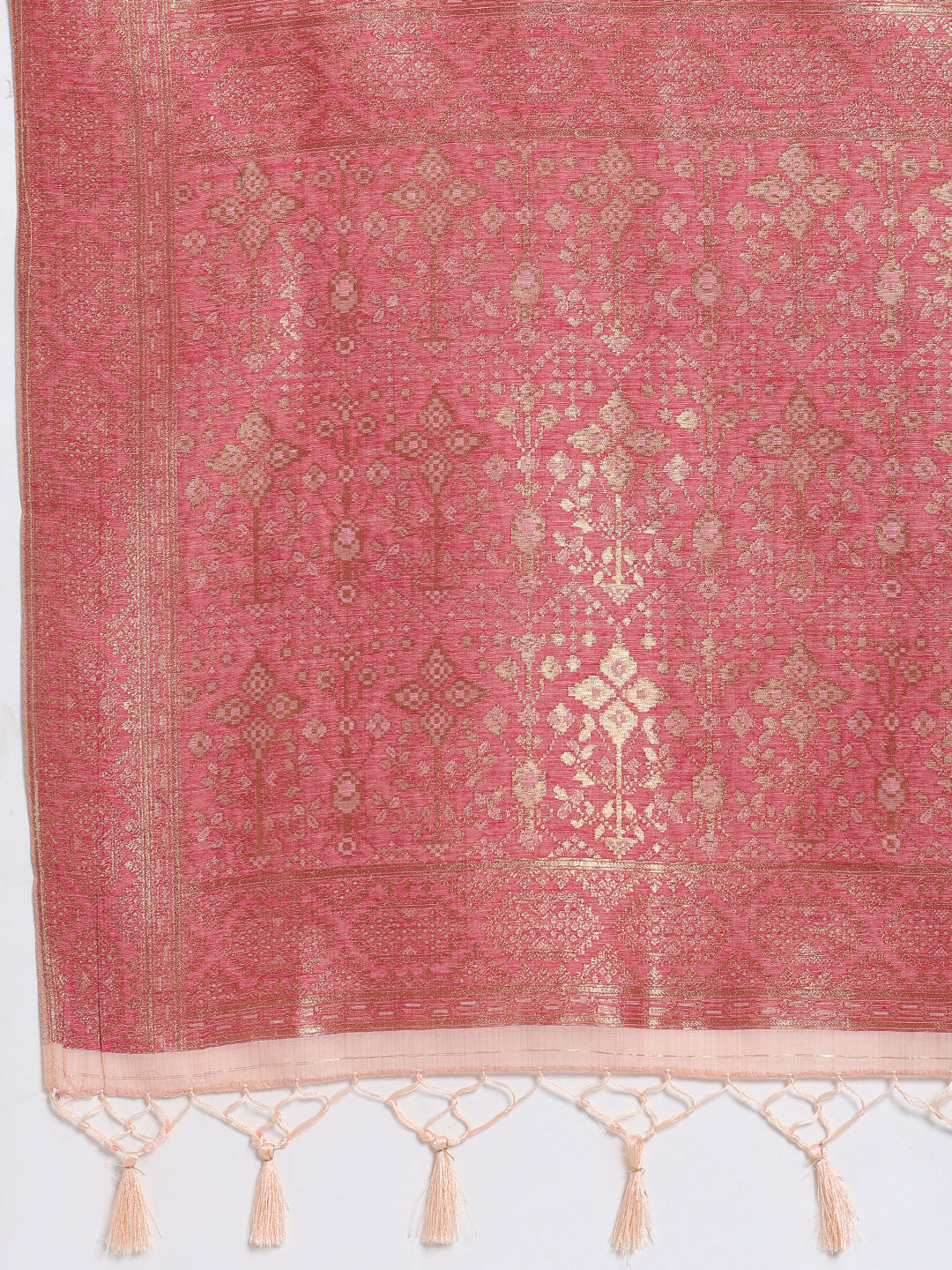 Zari Jaal Art Silk Woven Saree